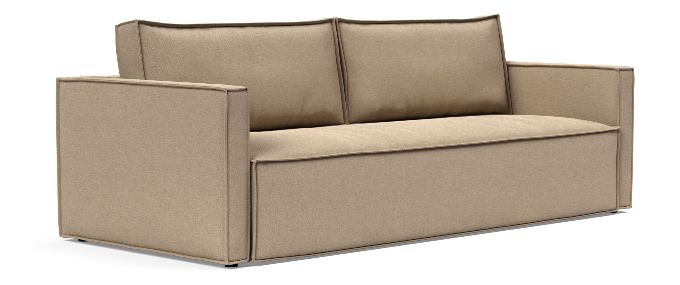 Newilla Storage Sofa Bed w/ Slim Arm Rests