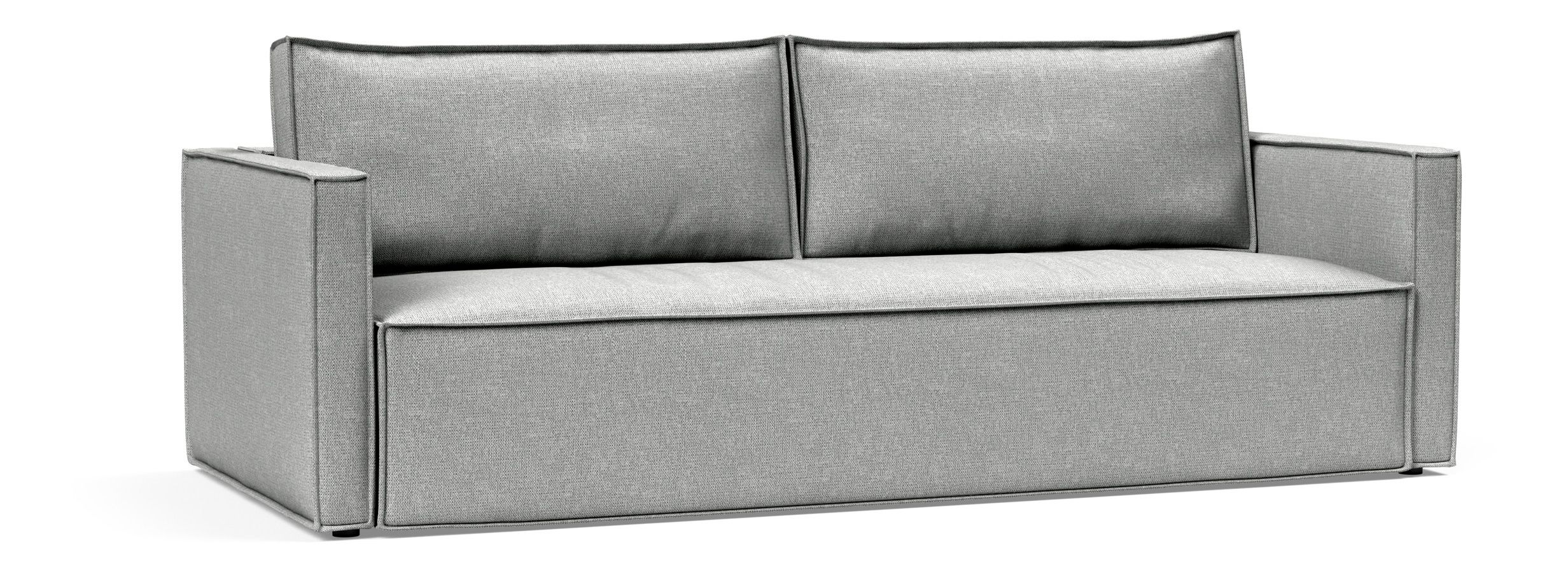 Newilla Storage Sofa Bed w/ Slim Arm Rests