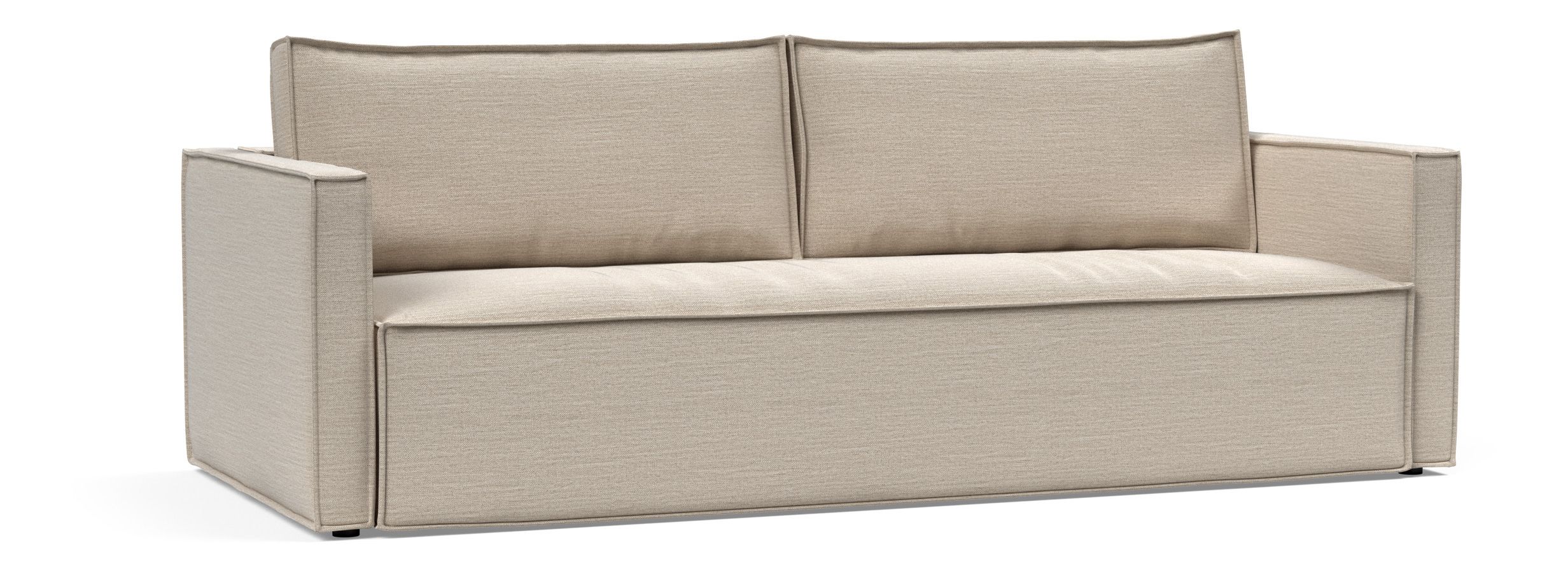 Newilla Storage Sofa Bed w/ Slim Arm Rests