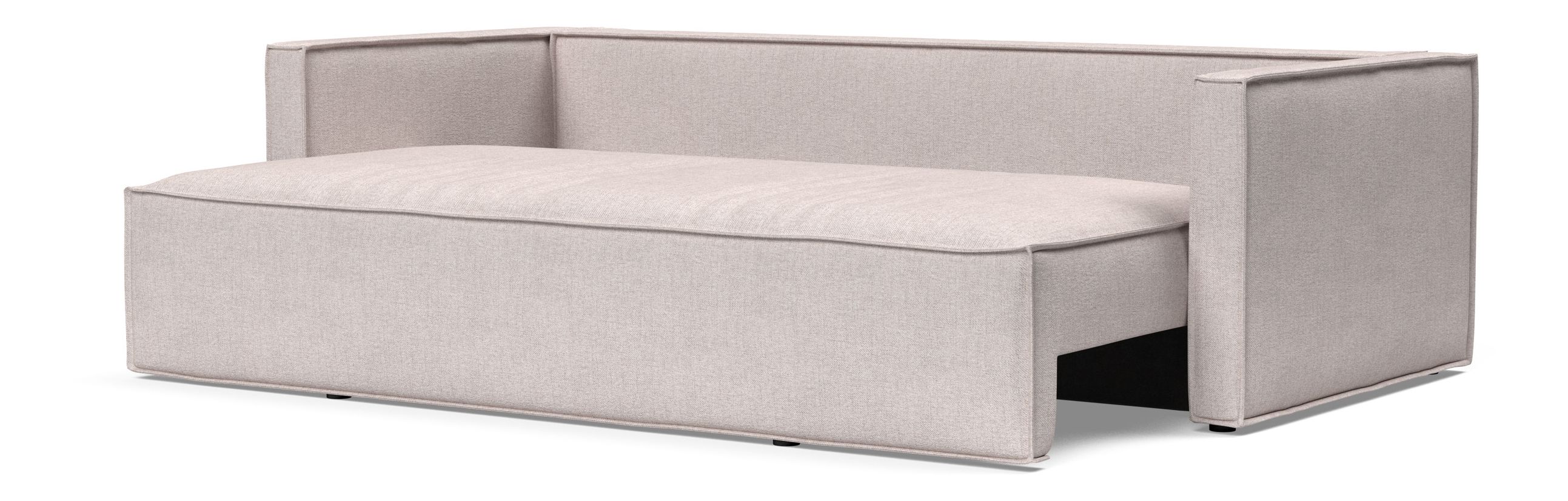 Newilla Storage Sofa Bed w/ Slim Arm Rests