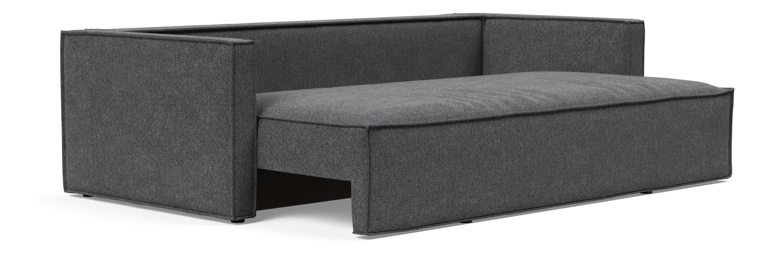 Newilla Storage Sofa Bed w/ Slim Arm Rests