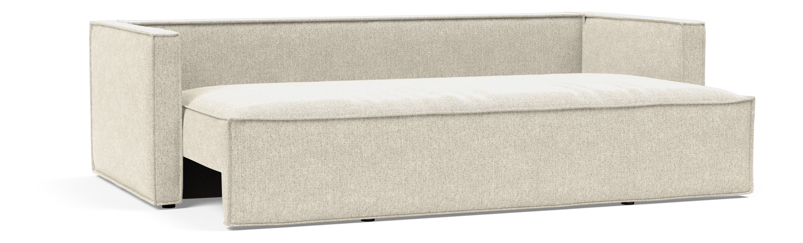 Newilla Storage Sofa Bed w/ Slim Arm Rests