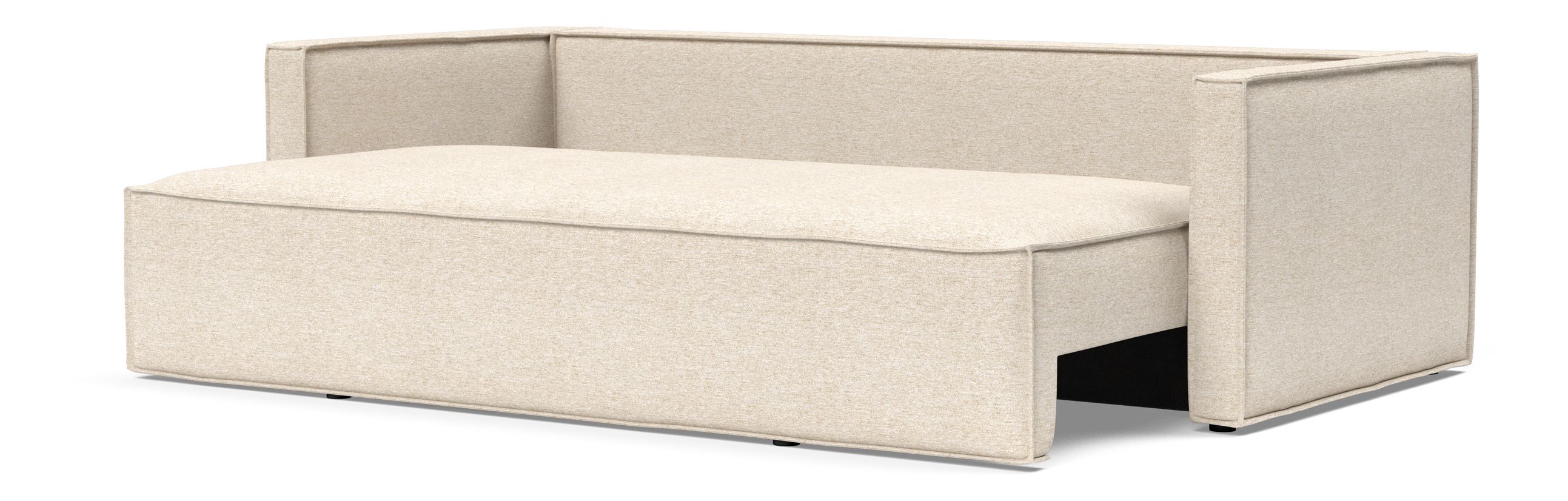Newilla Storage Sofa Bed w/ Slim Arm Rests