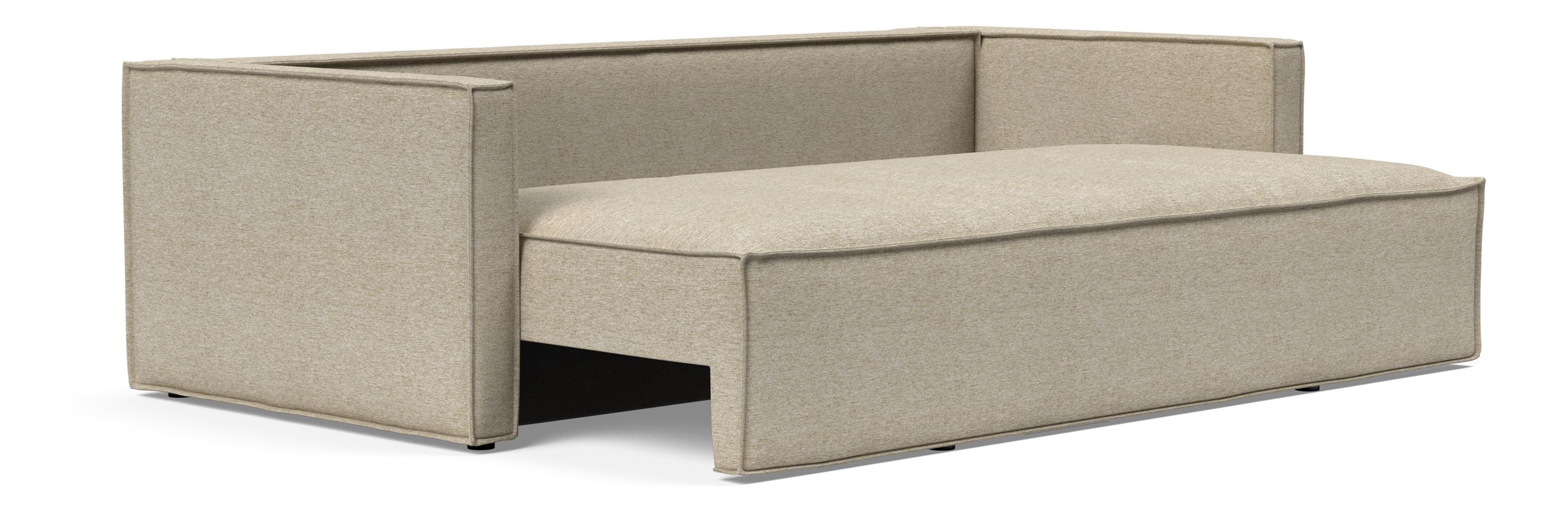 Newilla Storage Sofa Bed w/ Slim Arm Rests