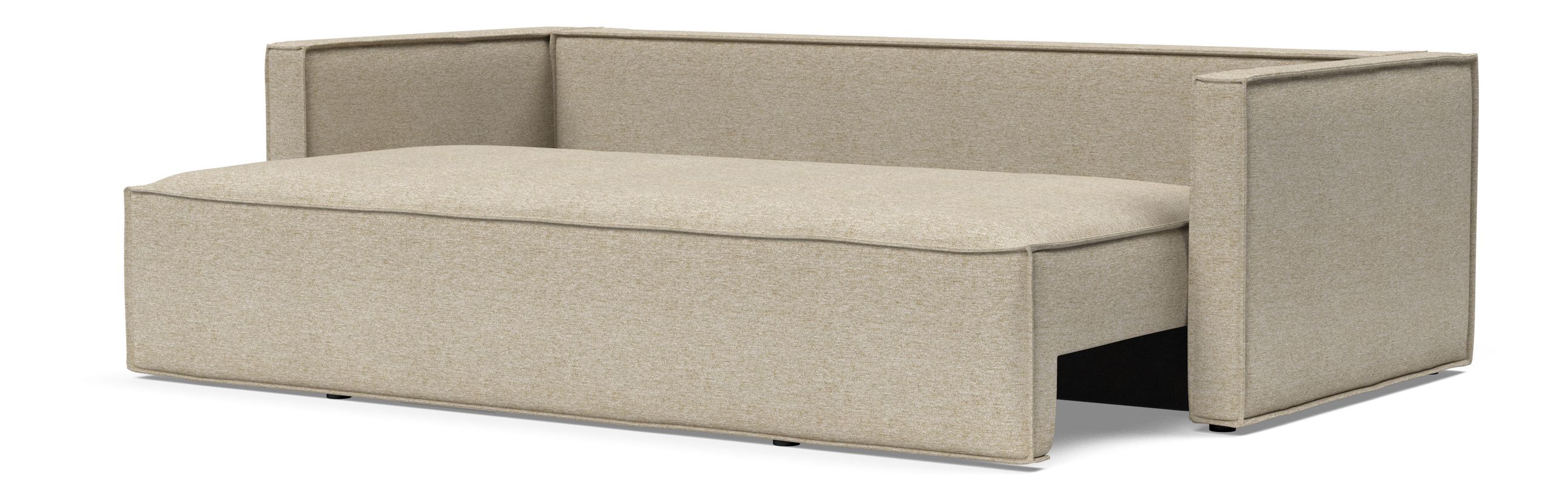 Newilla Storage Sofa Bed w/ Slim Arm Rests