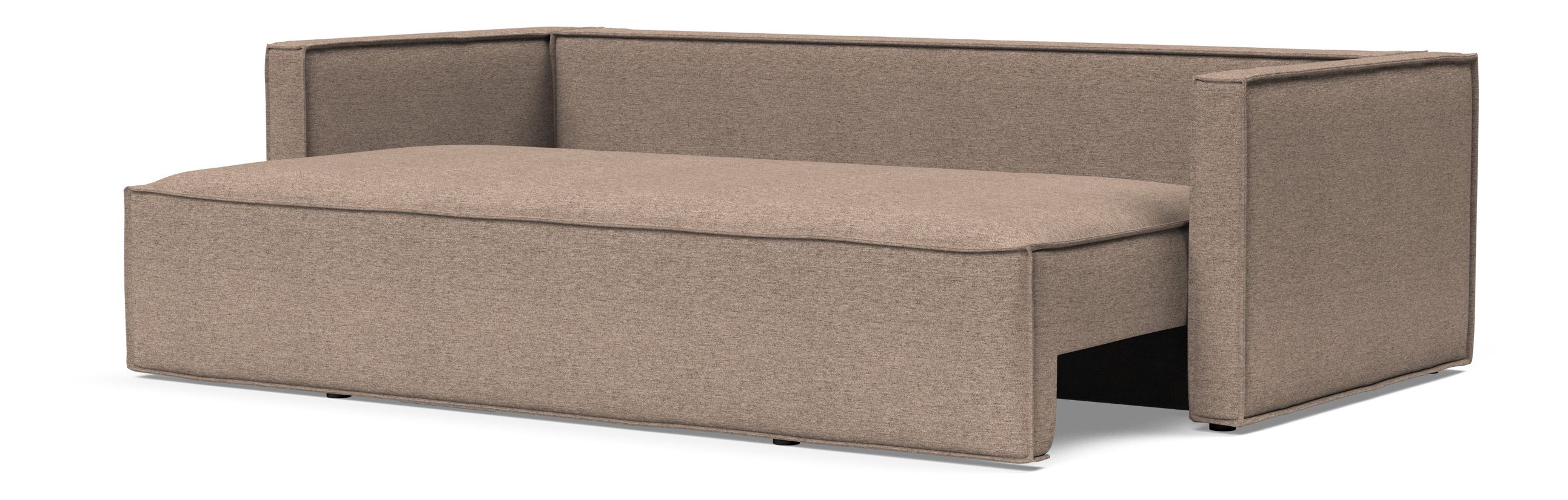 Newilla Storage Sofa Bed w/ Slim Arm Rests