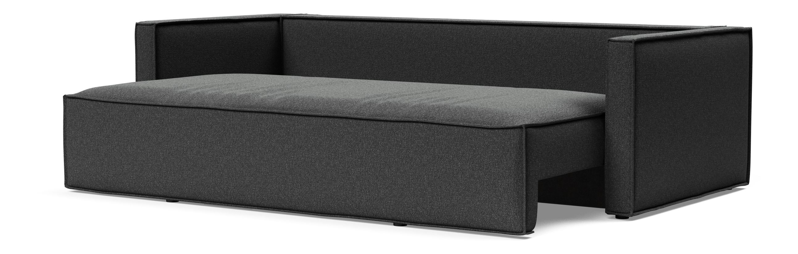 Newilla Storage Sofa Bed w/ Slim Arm Rests