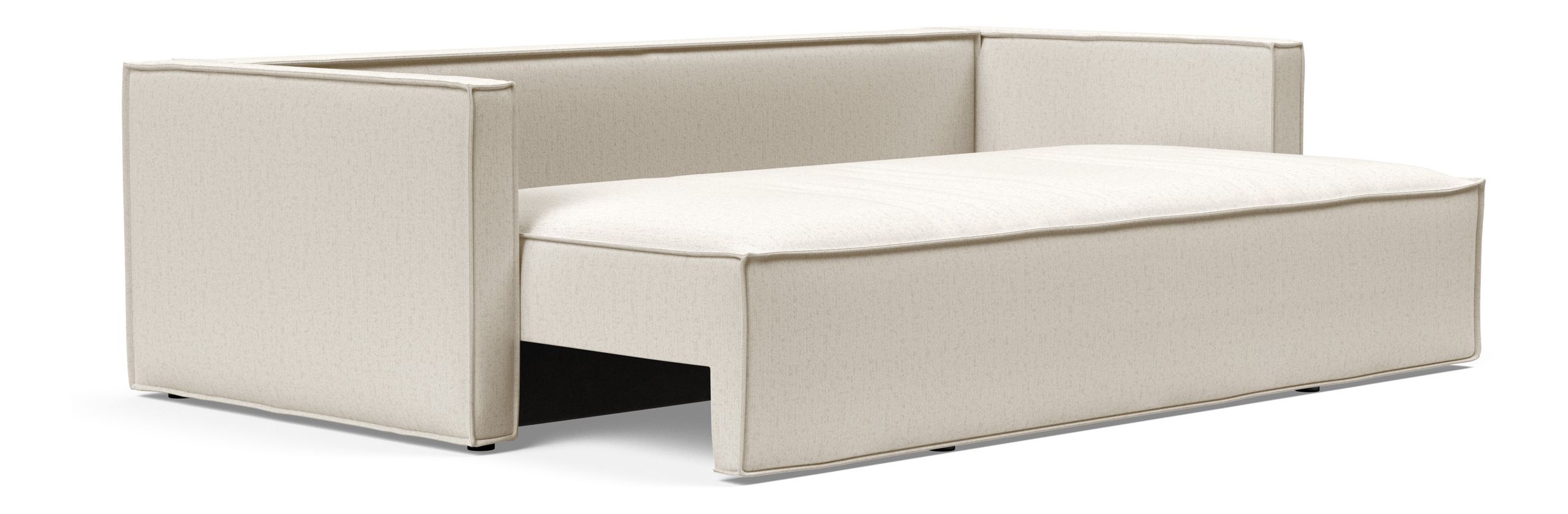 Newilla Storage Sofa Bed w/ Slim Arm Rests