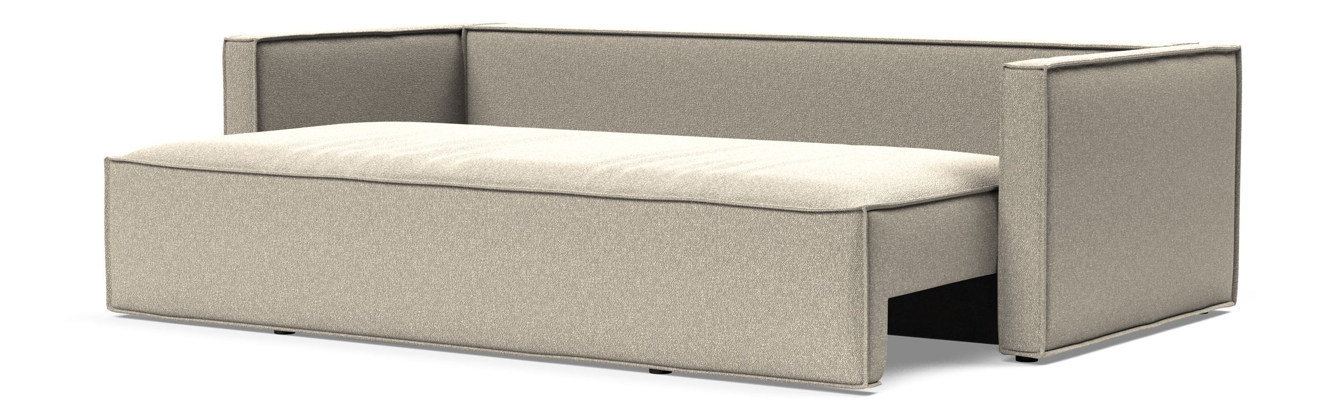 Newilla Storage Sofa Bed w/ Slim Arm Rests
