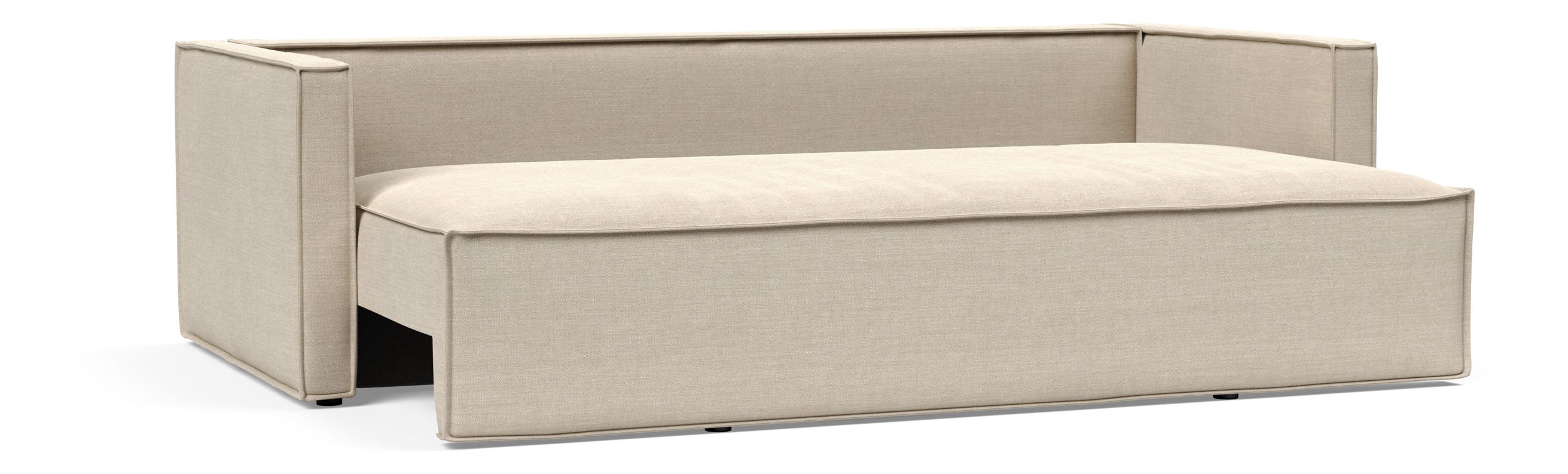 Newilla Storage Sofa Bed w/ Slim Arm Rests