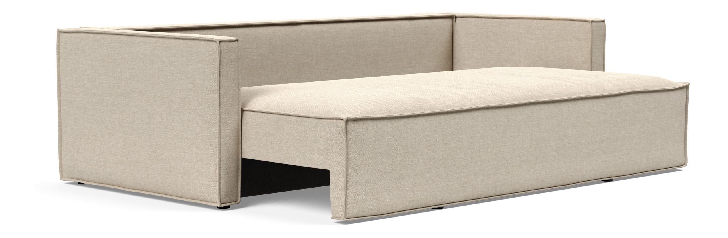 Newilla Storage Sofa Bed w/ Slim Arm Rests
