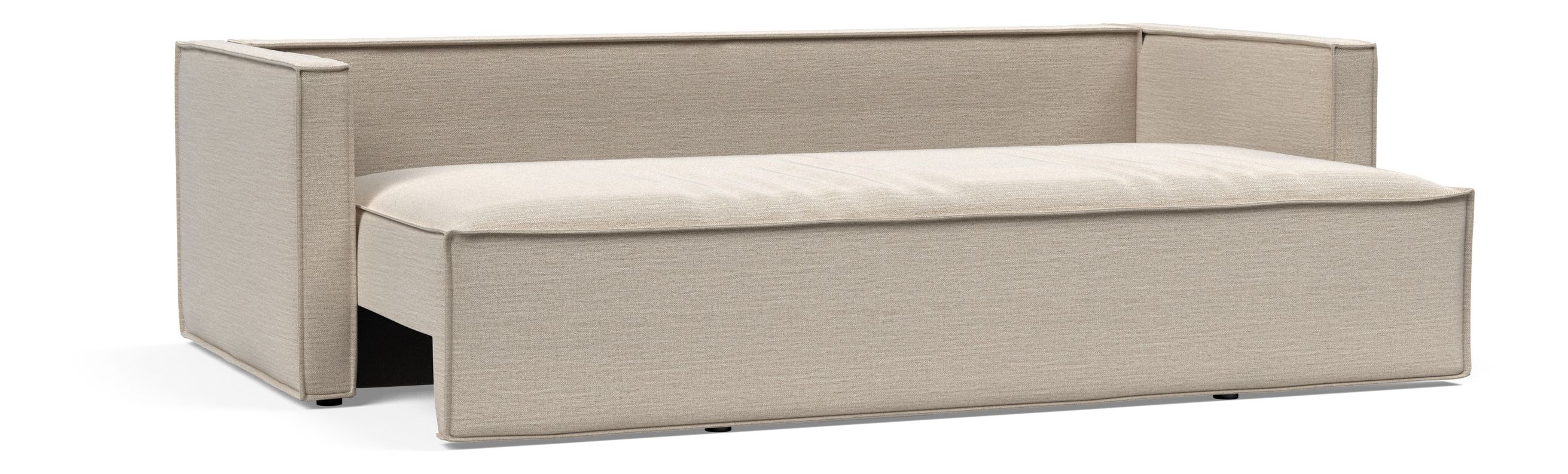 Newilla Storage Sofa Bed w/ Slim Arm Rests