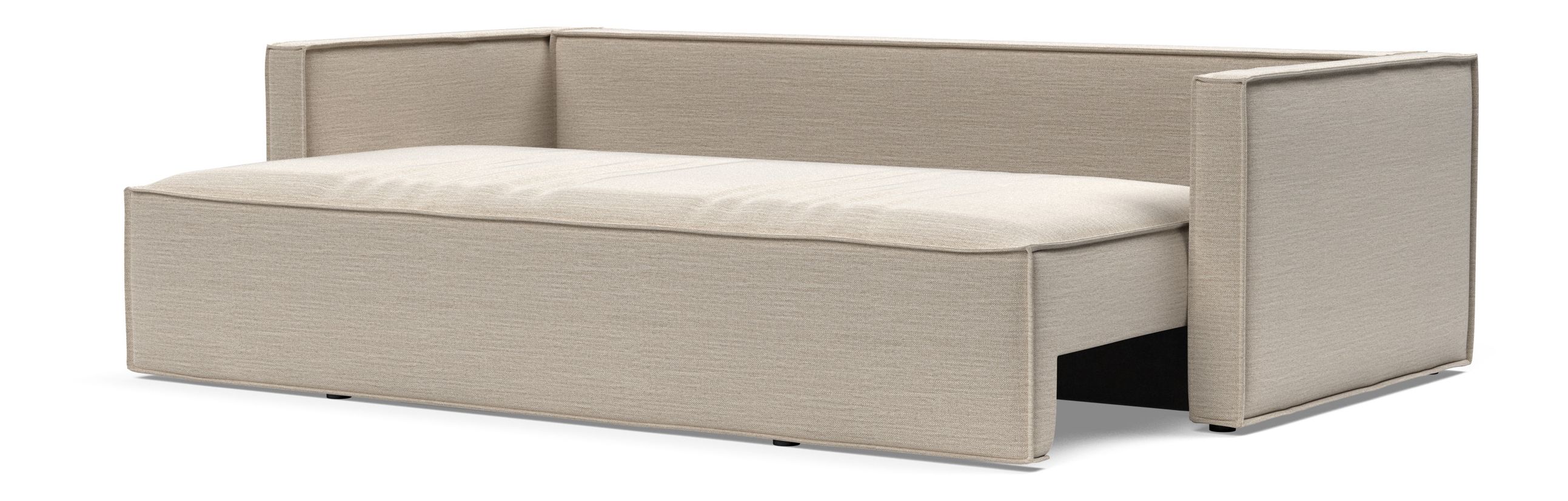 Newilla Storage Sofa Bed w/ Slim Arm Rests