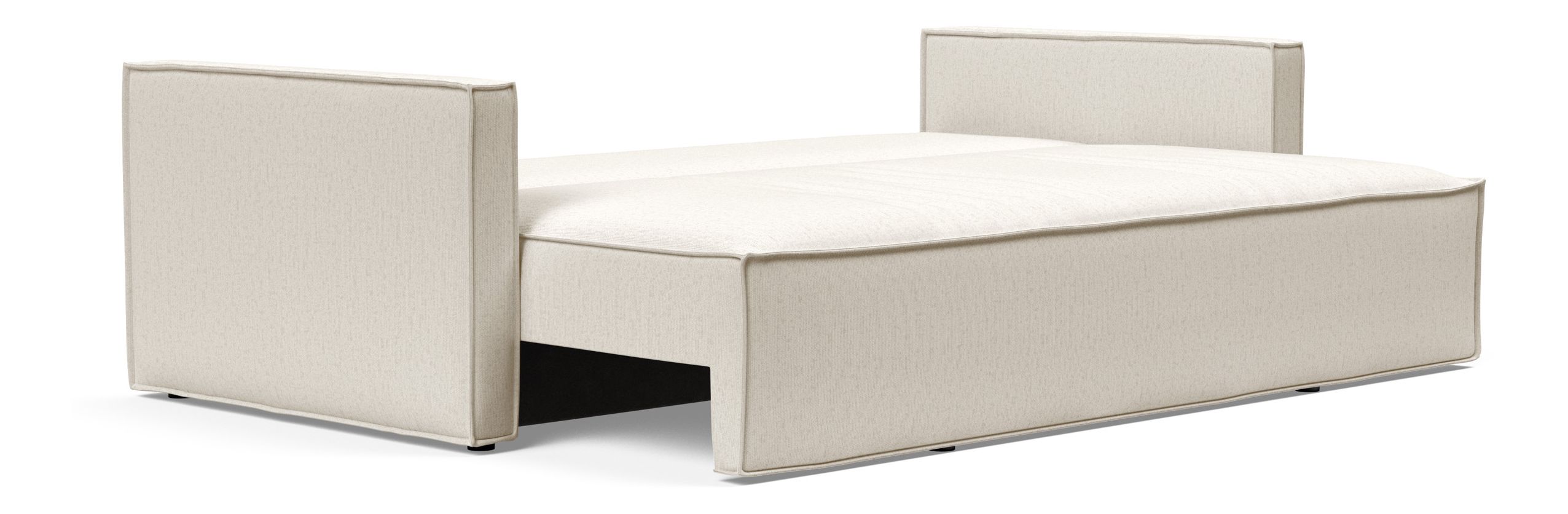 Newilla Storage Sofa Bed w/ Slim Arm Rests