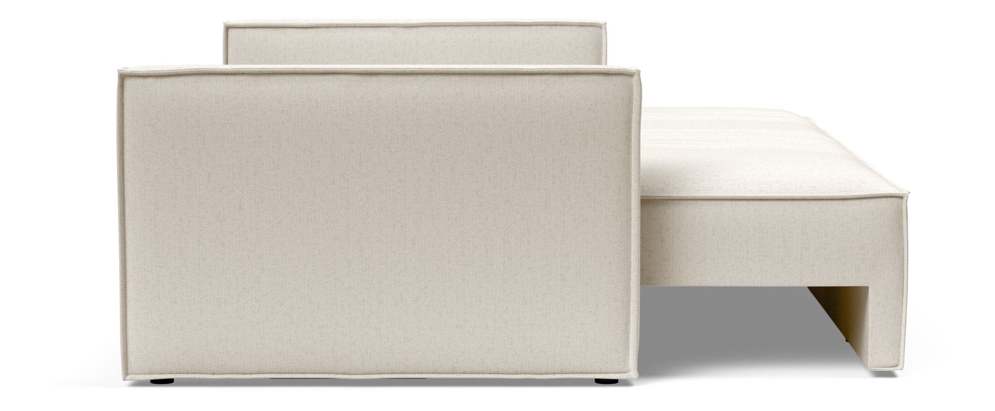 Newilla Storage Sofa Bed w/ Slim Arm Rests