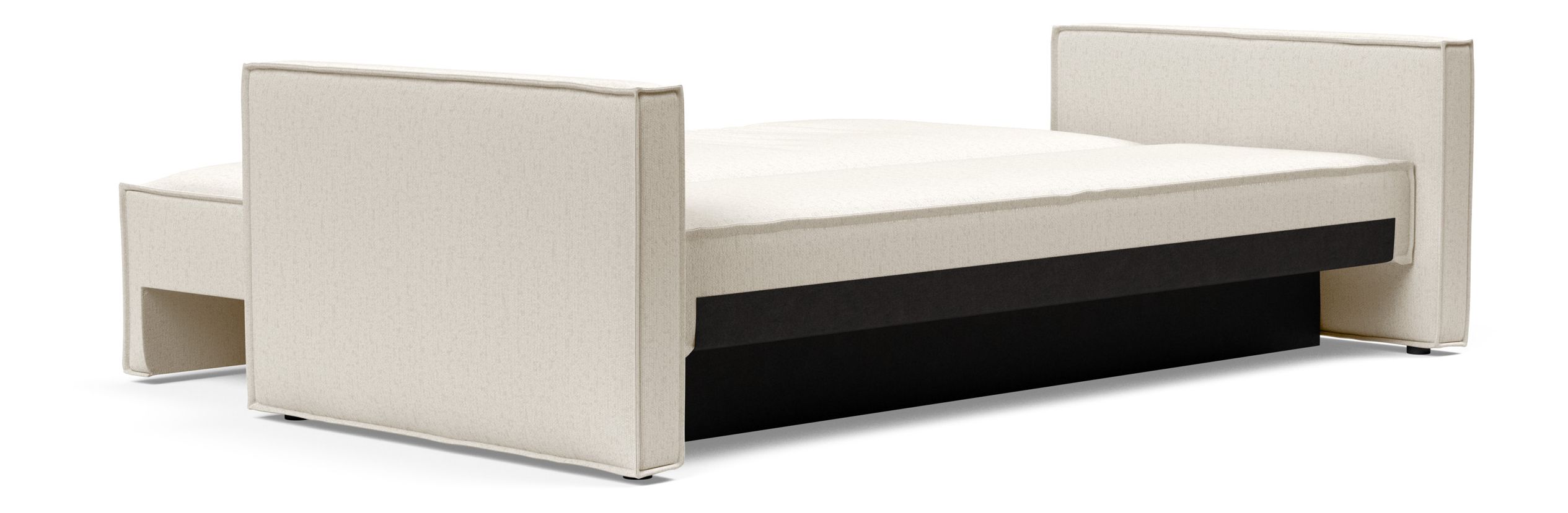 Newilla Storage Sofa Bed w/ Slim Arm Rests