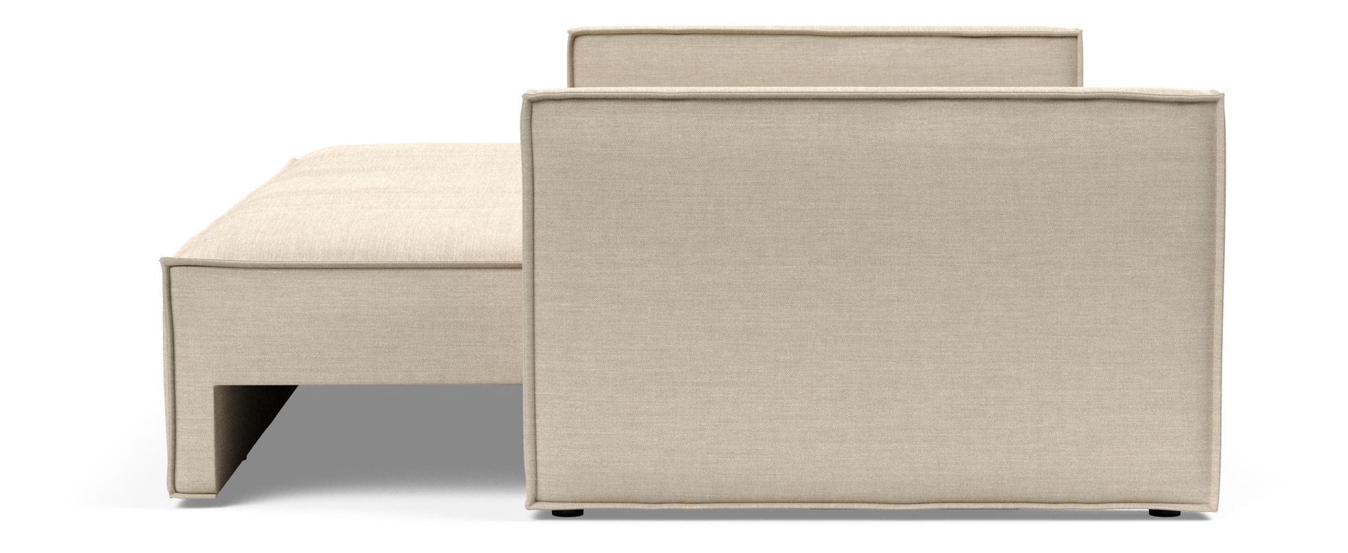 Newilla Storage Sofa Bed w/ Slim Arm Rests