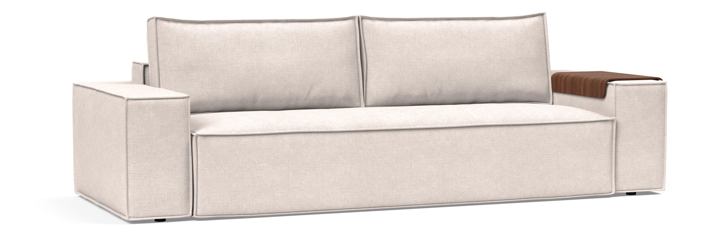 Newilla Storage Sofa Bed w/ Wide Arm Rests