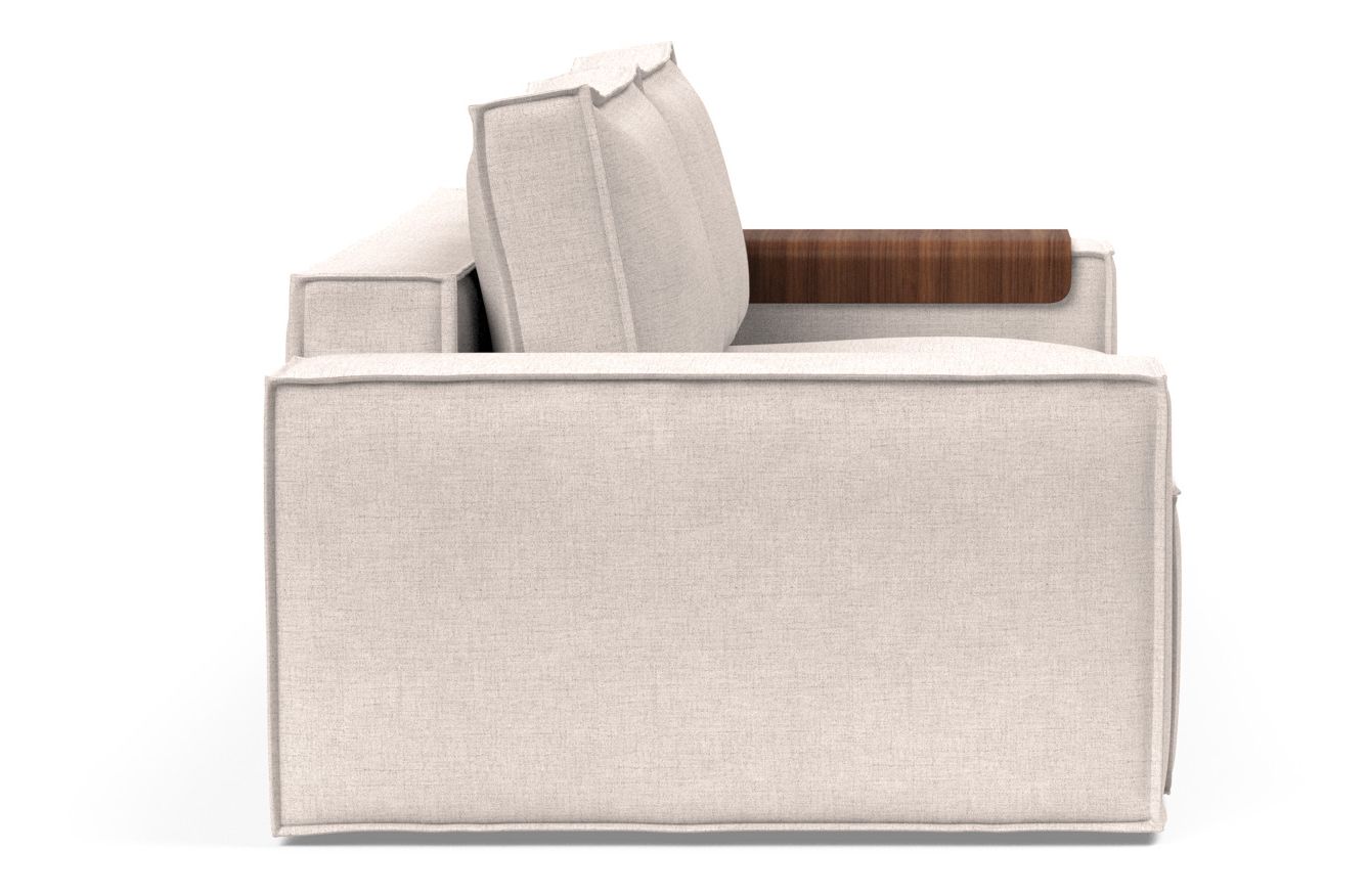 Newilla Storage Sofa Bed w/ Wide Arm Rests