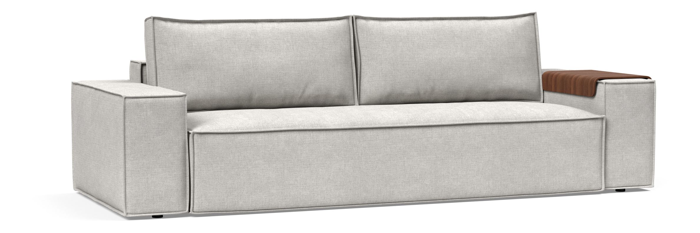 Newilla Storage Sofa Bed w/ Wide Arm Rests