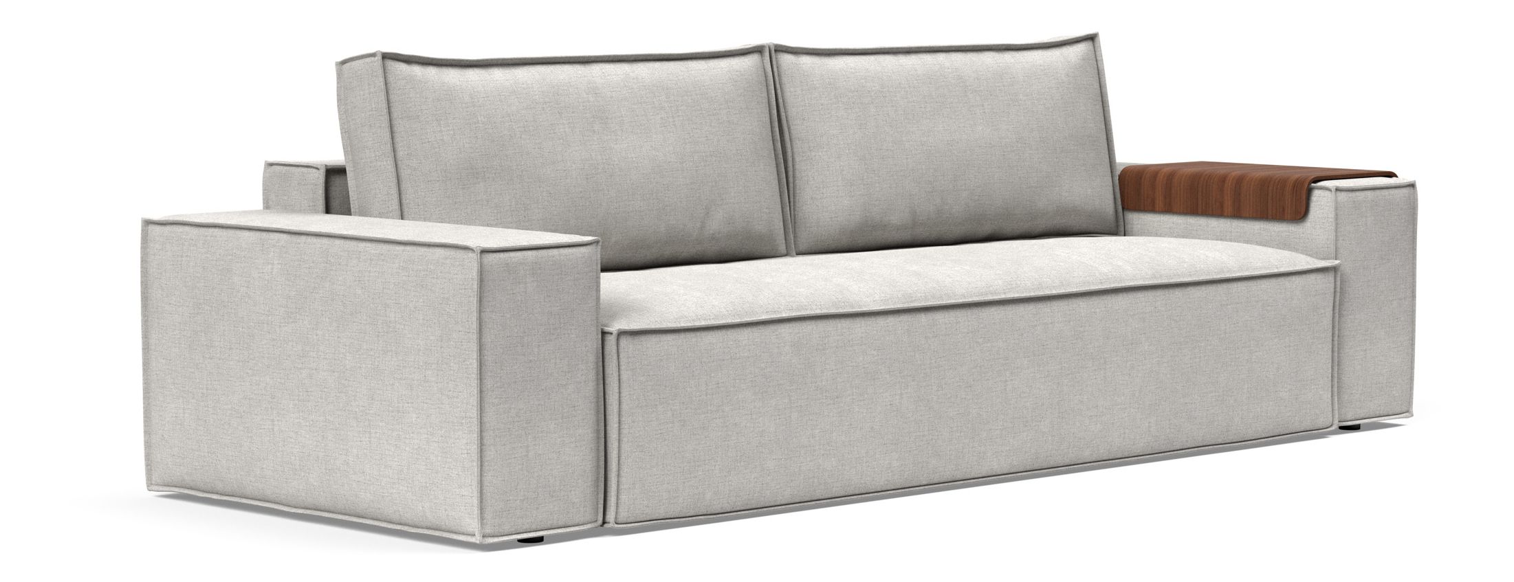 Newilla Storage Sofa Bed w/ Wide Arm Rests