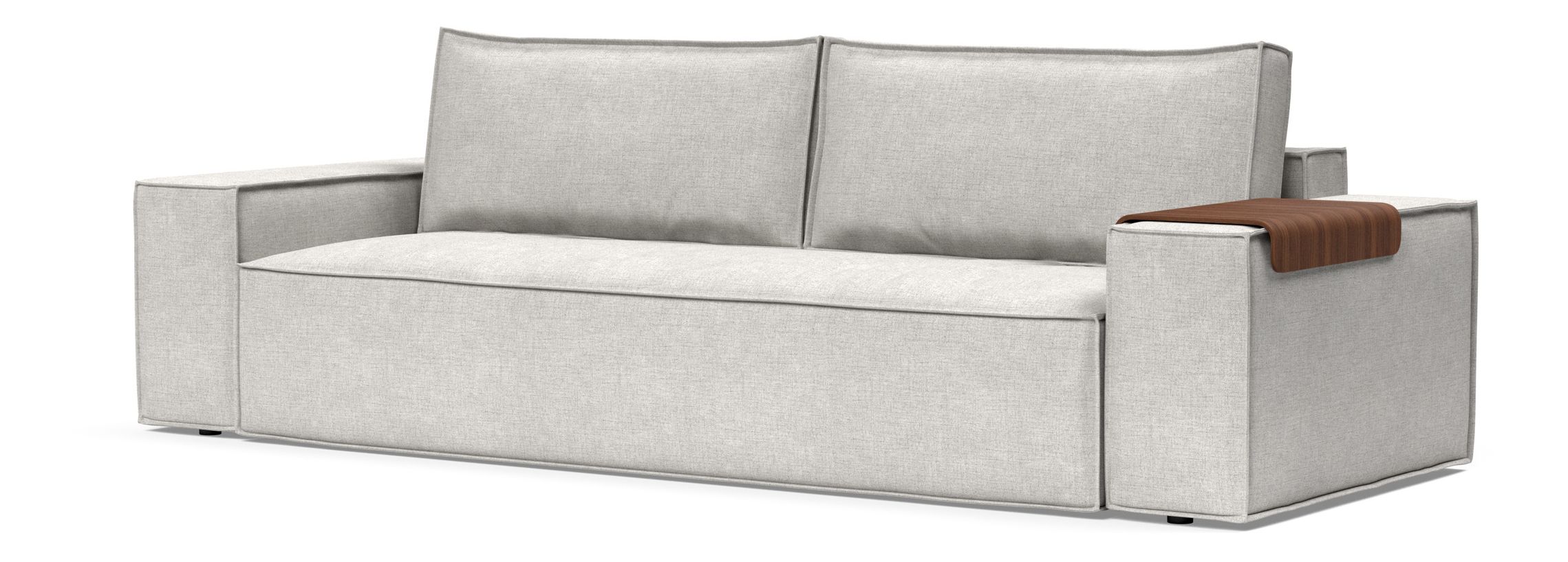 Newilla Storage Sofa Bed w/ Wide Arm Rests