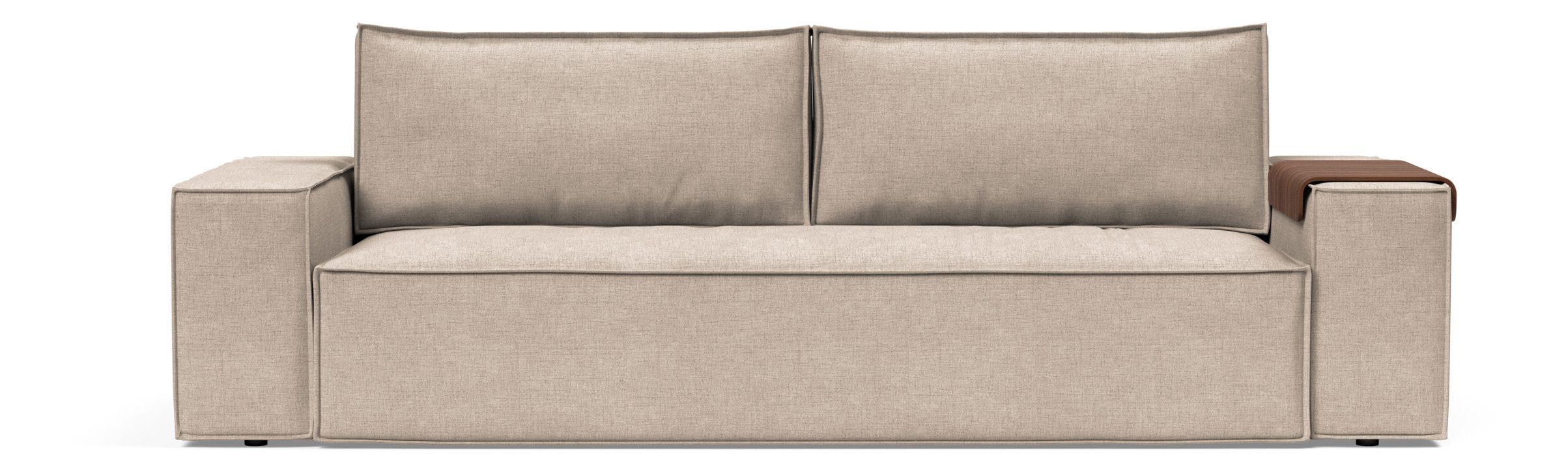 Newilla Storage Sofa Bed w/ Wide Arm Rests