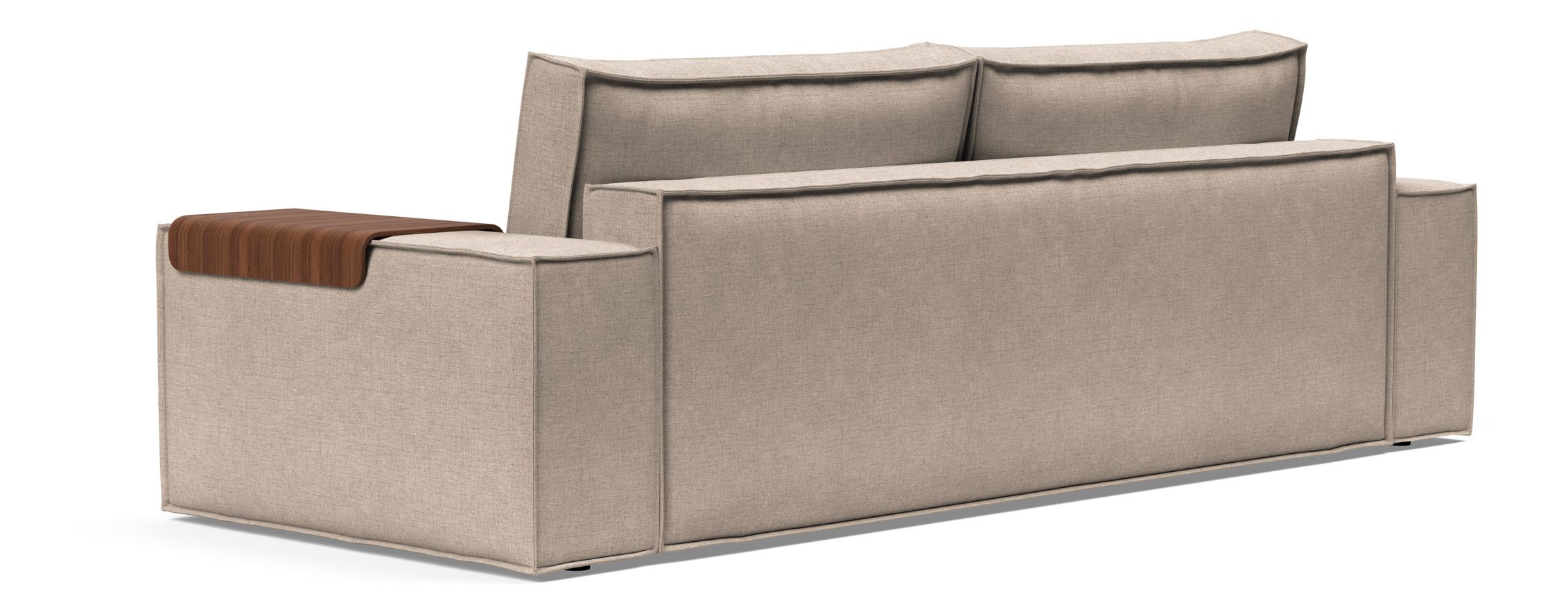 Newilla Storage Sofa Bed w/ Wide Arm Rests