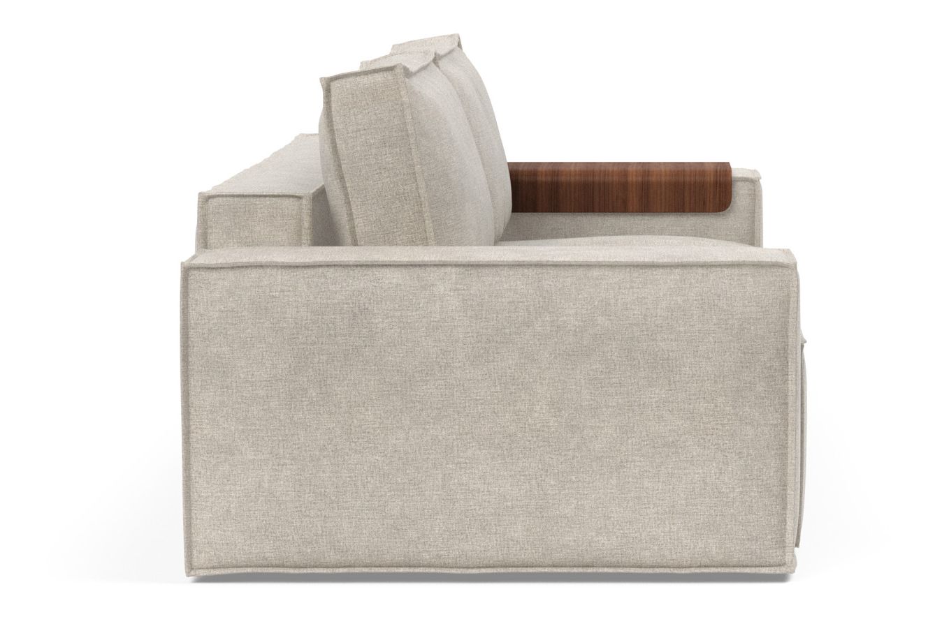 Newilla Storage Sofa Bed w/ Wide Arm Rests
