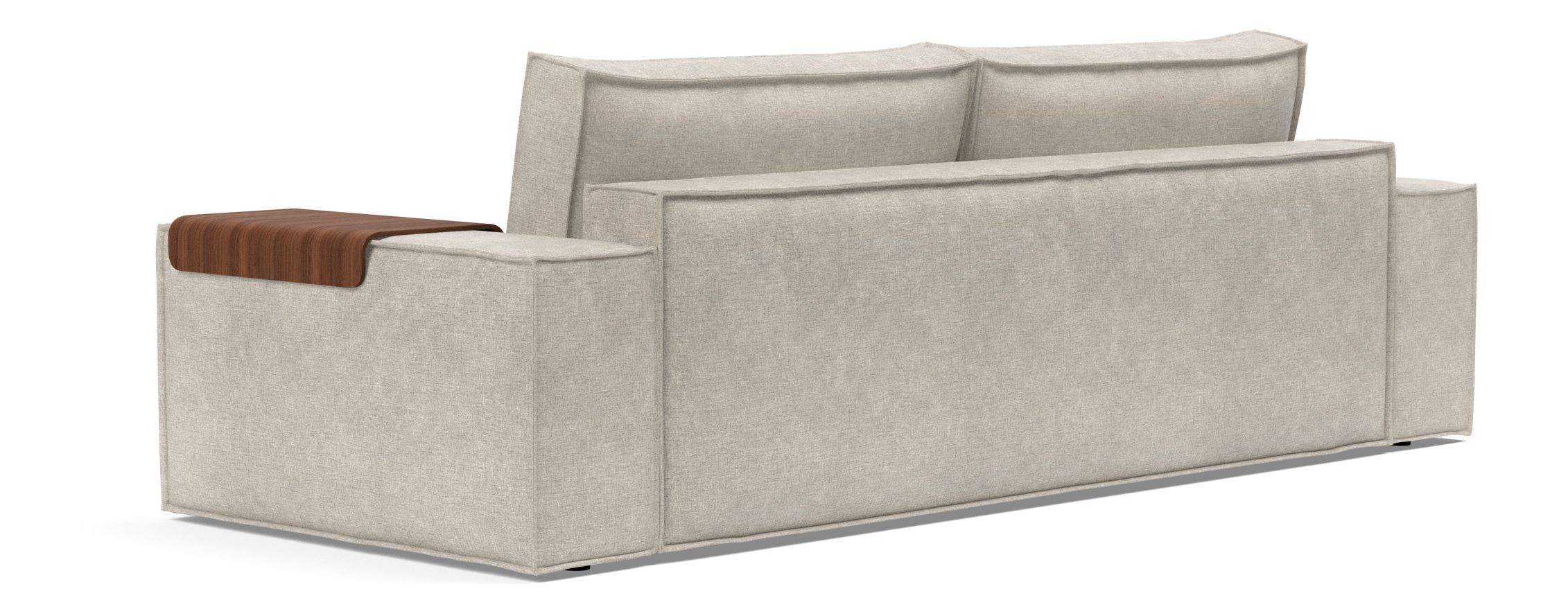 Newilla Storage Sofa Bed w/ Wide Arm Rests