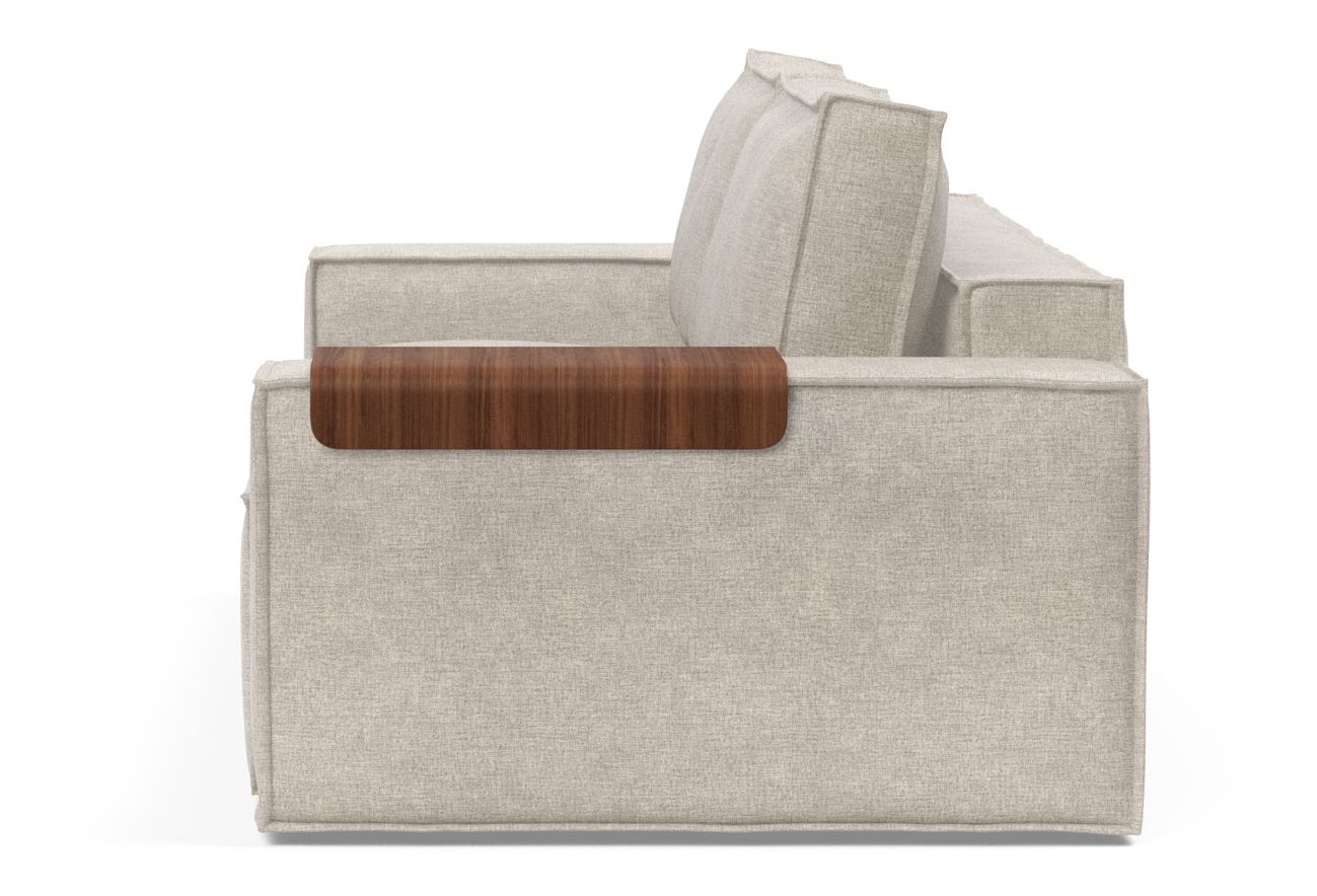 Newilla Storage Sofa Bed w/ Wide Arm Rests