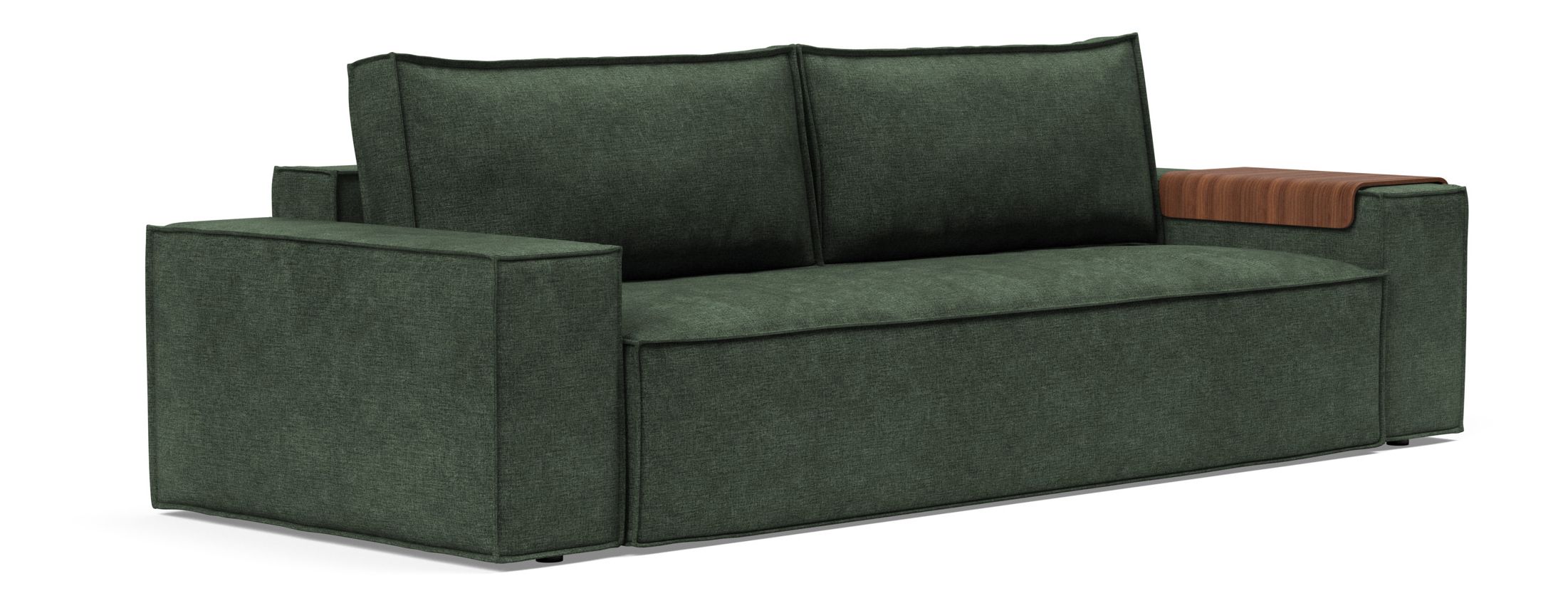 Newilla Storage Sofa Bed w/ Wide Arm Rests