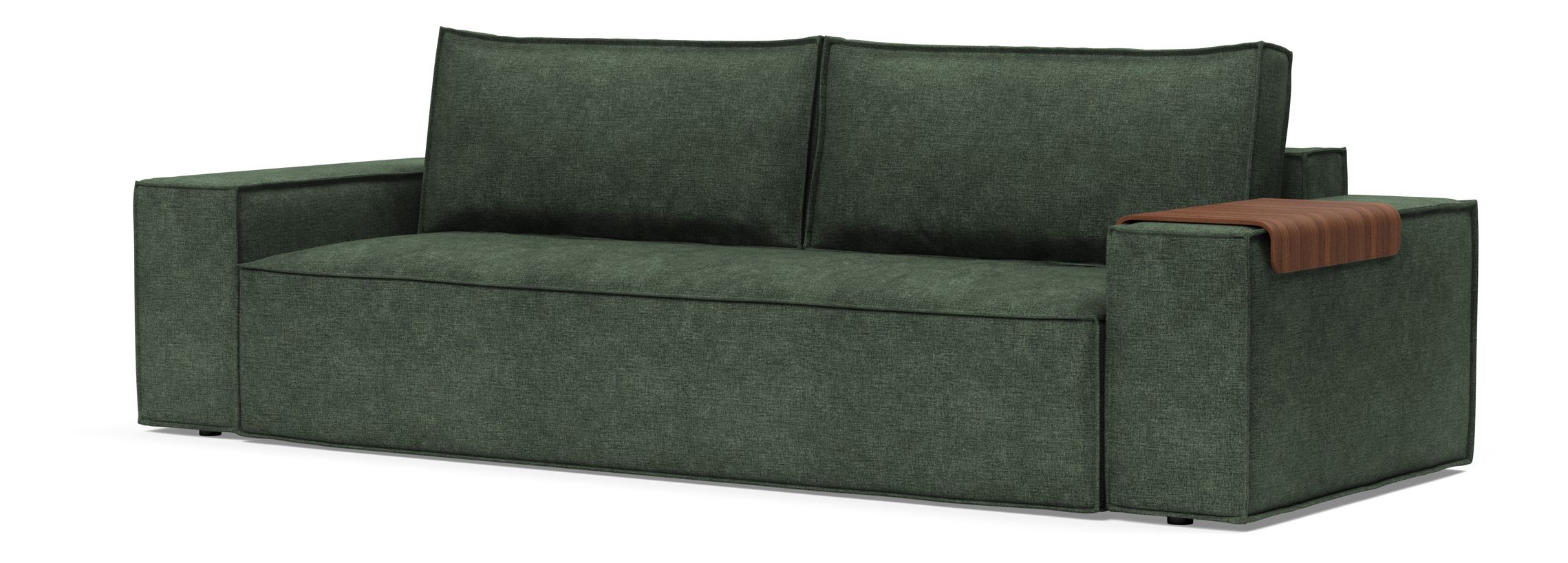 Newilla Storage Sofa Bed w/ Wide Arm Rests