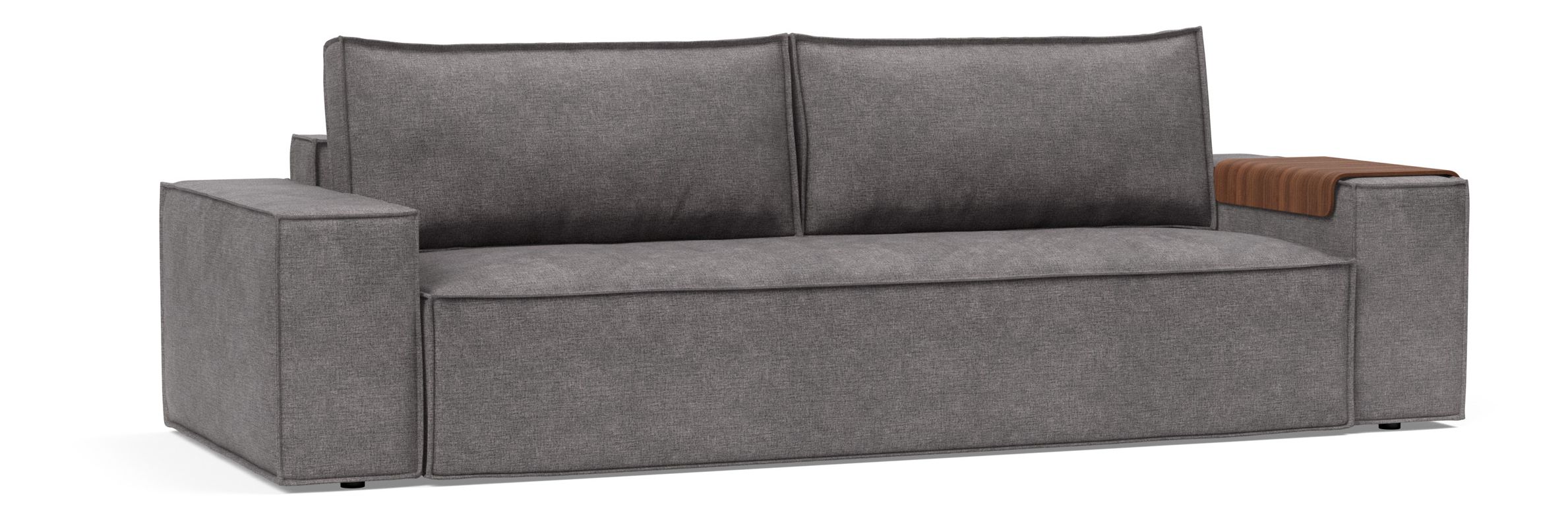 Newilla Storage Sofa Bed w/ Wide Arm Rests
