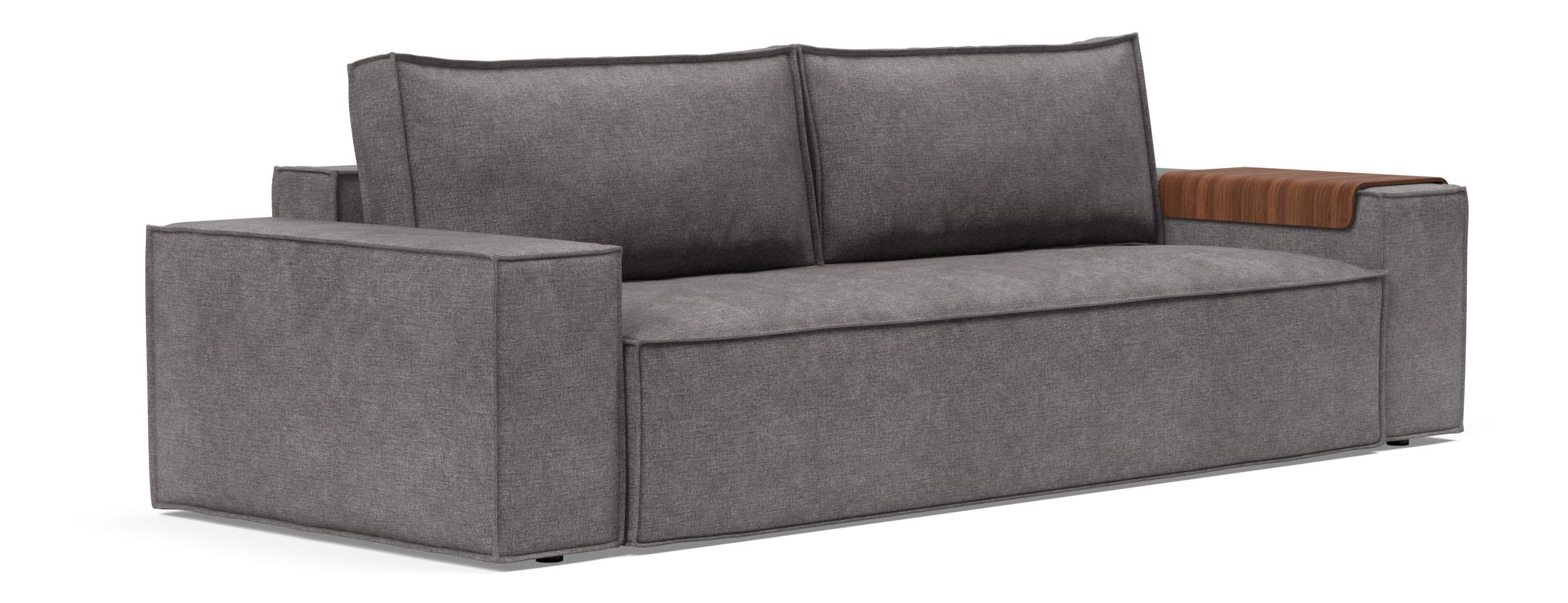 Newilla Storage Sofa Bed w/ Wide Arm Rests