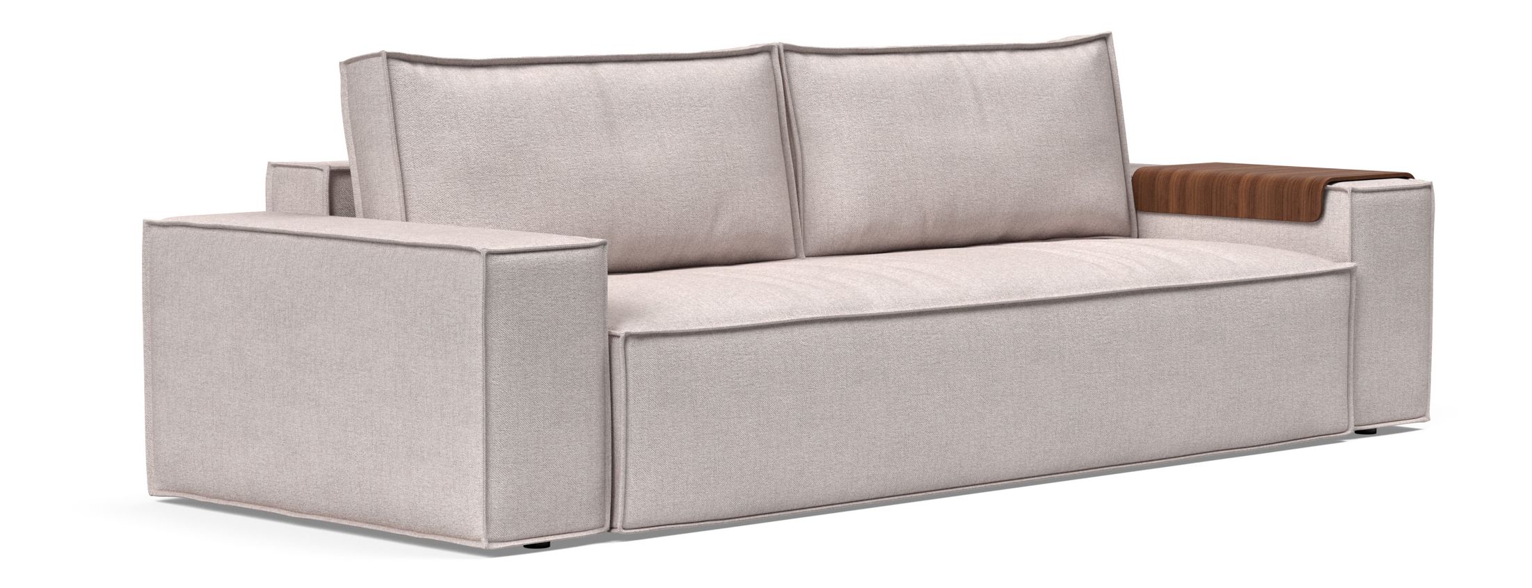 Newilla Storage Sofa Bed w/ Wide Arm Rests