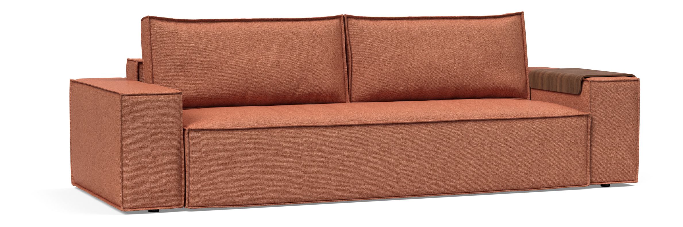 Newilla Storage Sofa Bed w/ Wide Arm Rests
