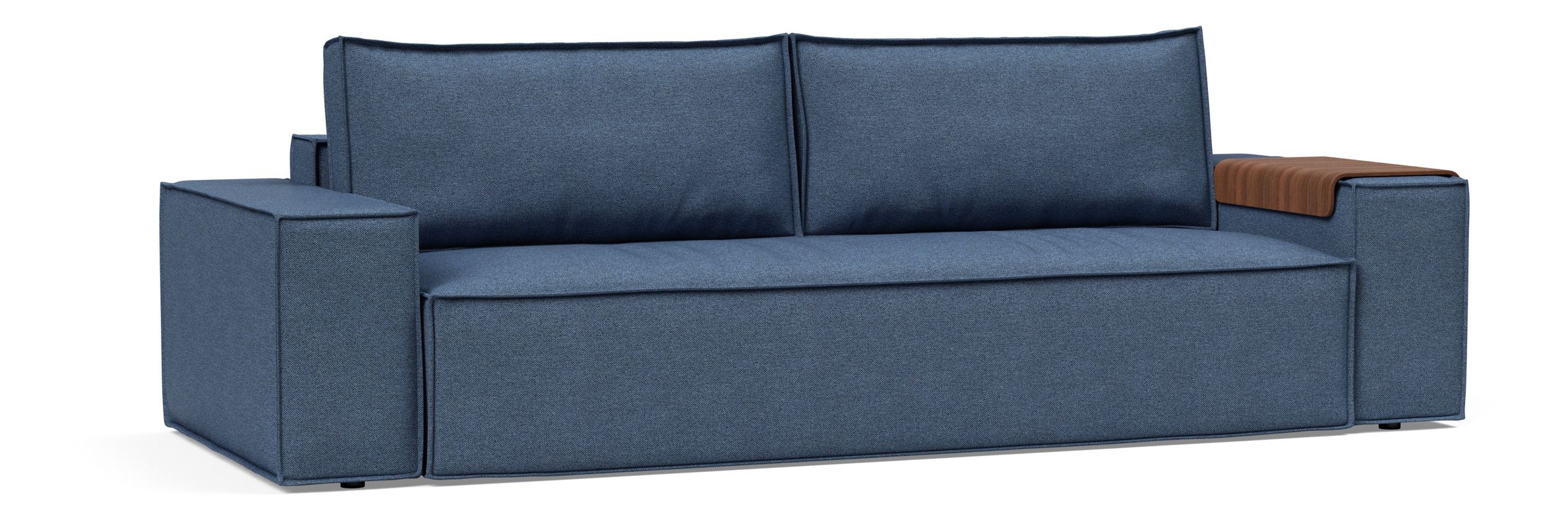 Newilla Storage Sofa Bed w/ Wide Arm Rests