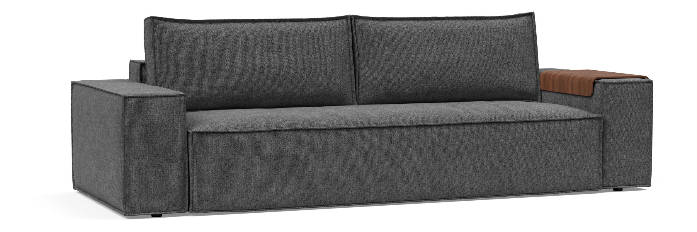 Newilla Storage Sofa Bed w/ Wide Arm Rests