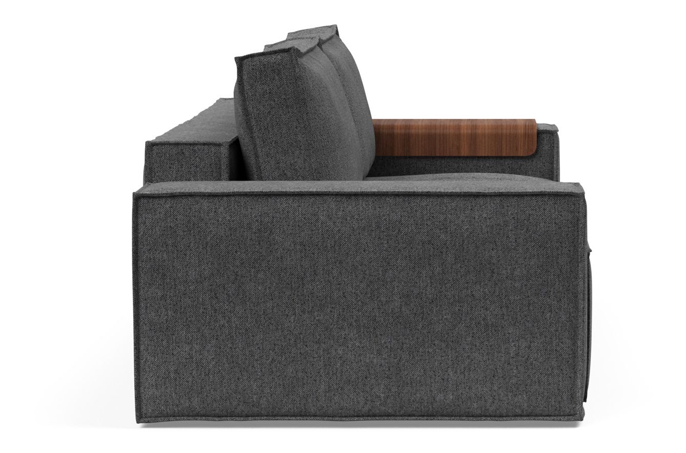 Newilla Storage Sofa Bed w/ Wide Arm Rests