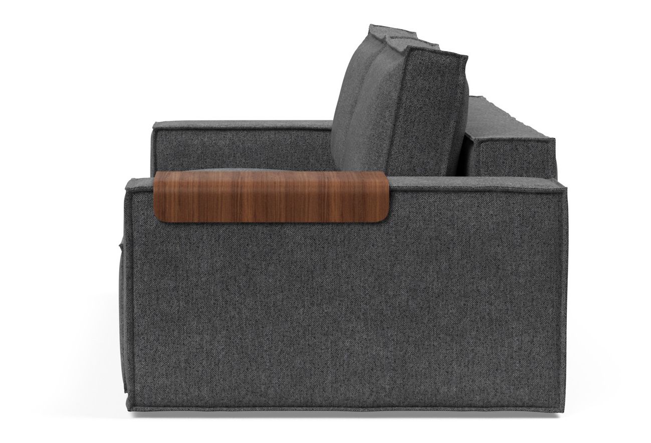 Newilla Storage Sofa Bed w/ Wide Arm Rests