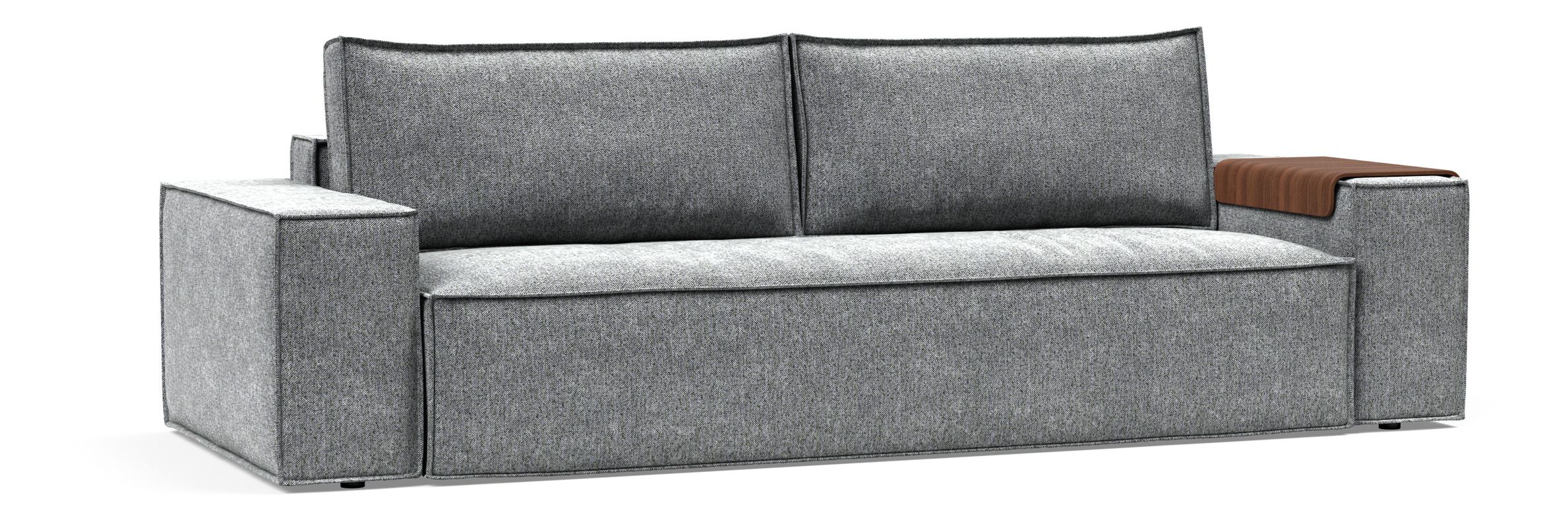 Newilla Storage Sofa Bed w/ Wide Arm Rests