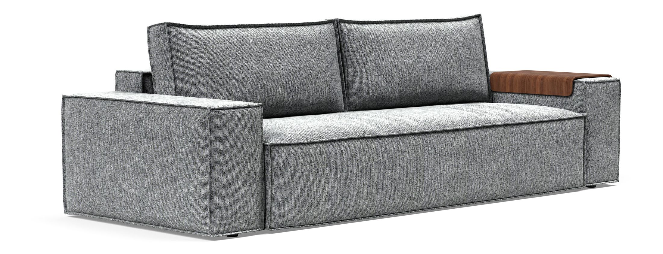 Newilla Storage Sofa Bed w/ Wide Arm Rests