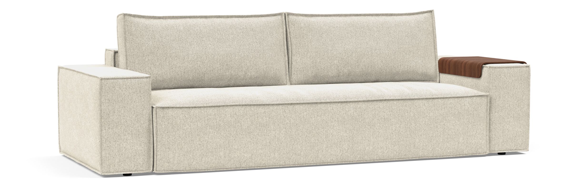 Newilla Storage Sofa Bed w/ Wide Arm Rests