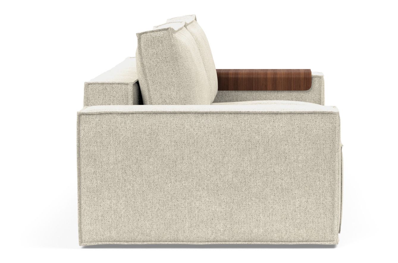Newilla Storage Sofa Bed w/ Wide Arm Rests