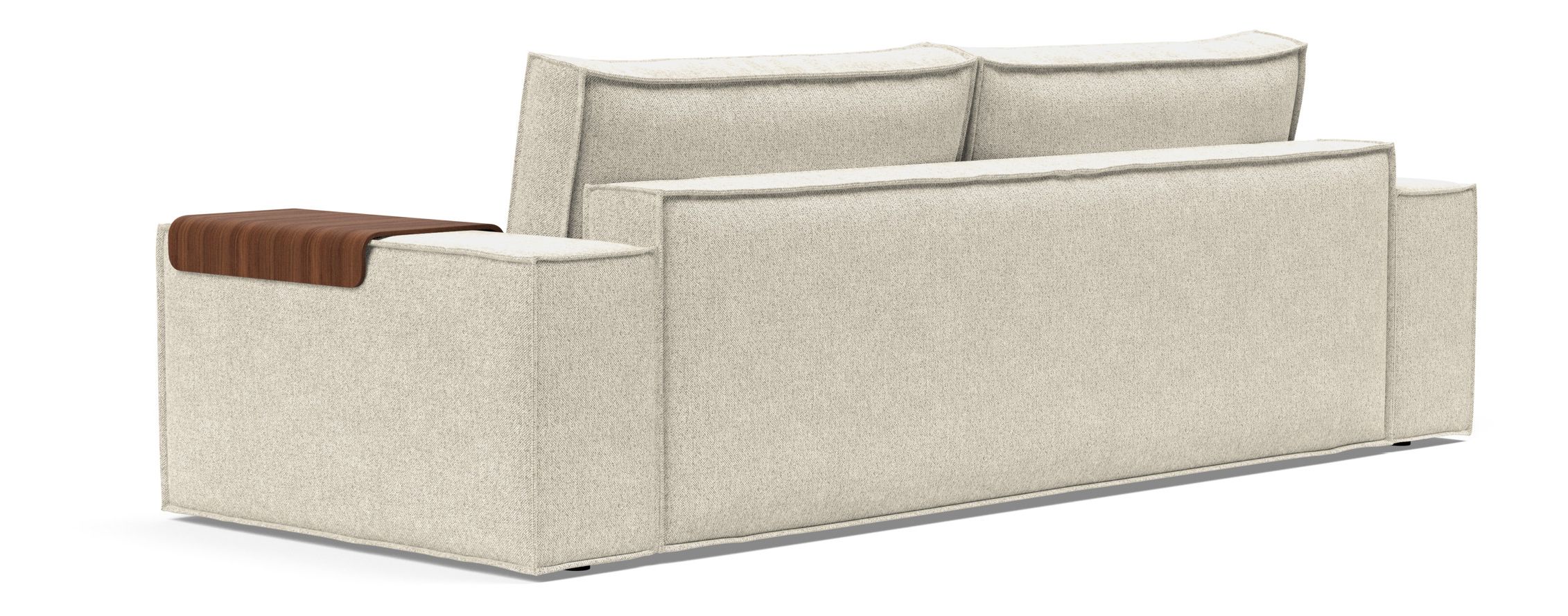 Newilla Storage Sofa Bed w/ Wide Arm Rests