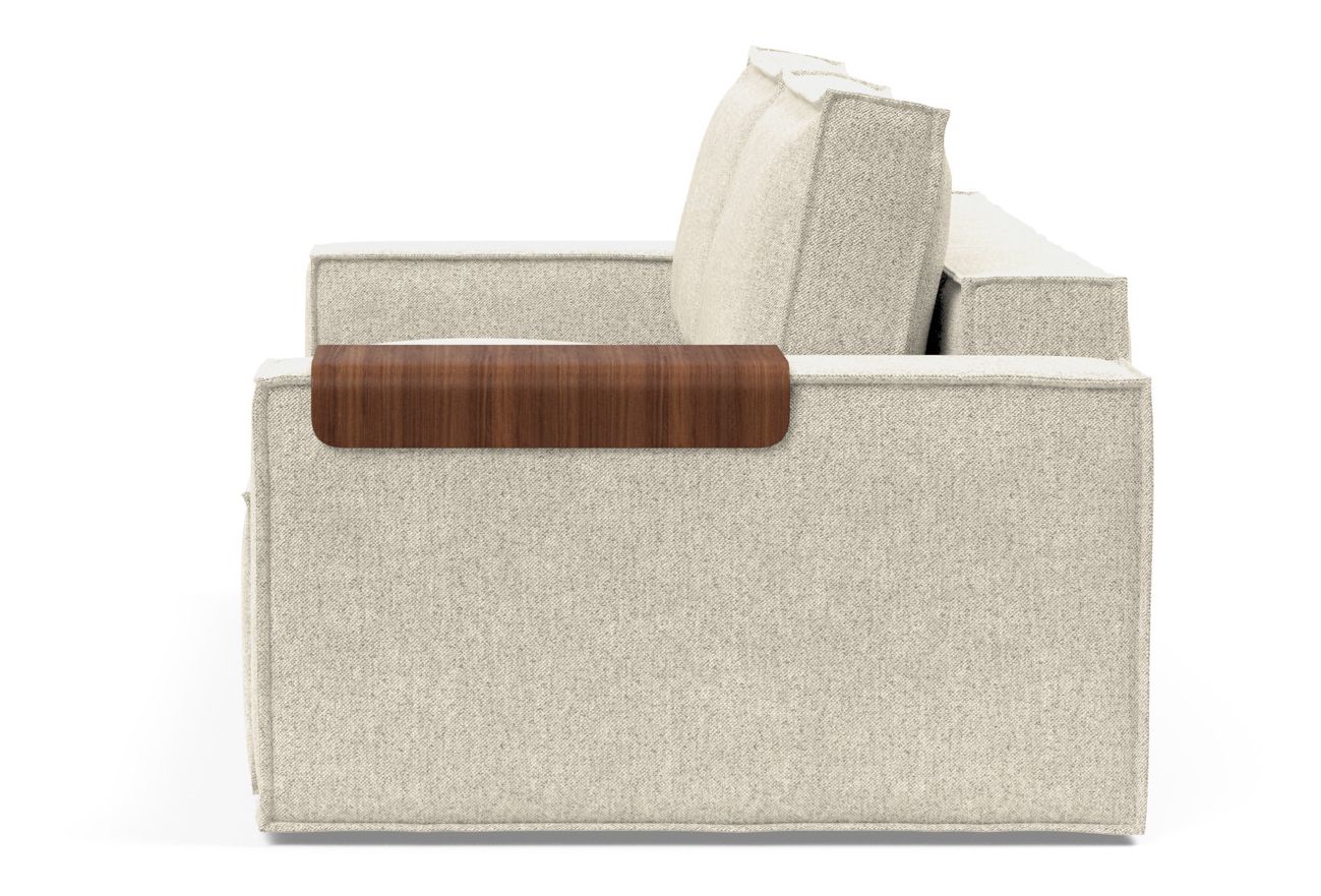 Newilla Storage Sofa Bed w/ Wide Arm Rests