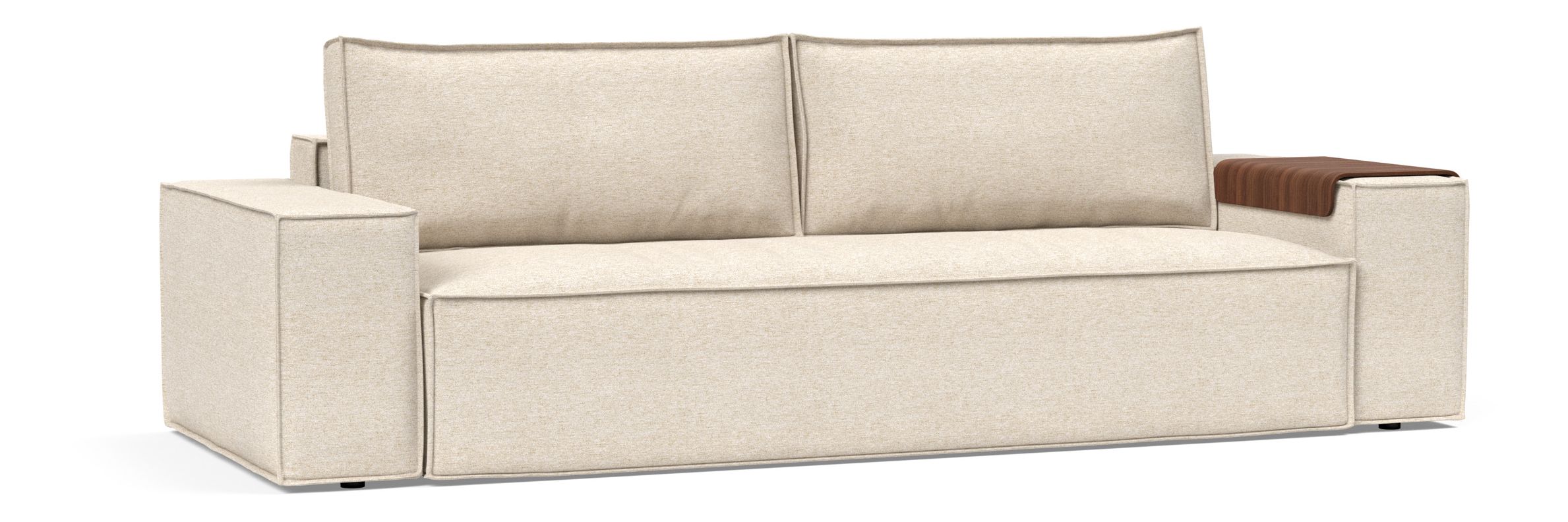 Newilla Storage Sofa Bed w/ Wide Arm Rests