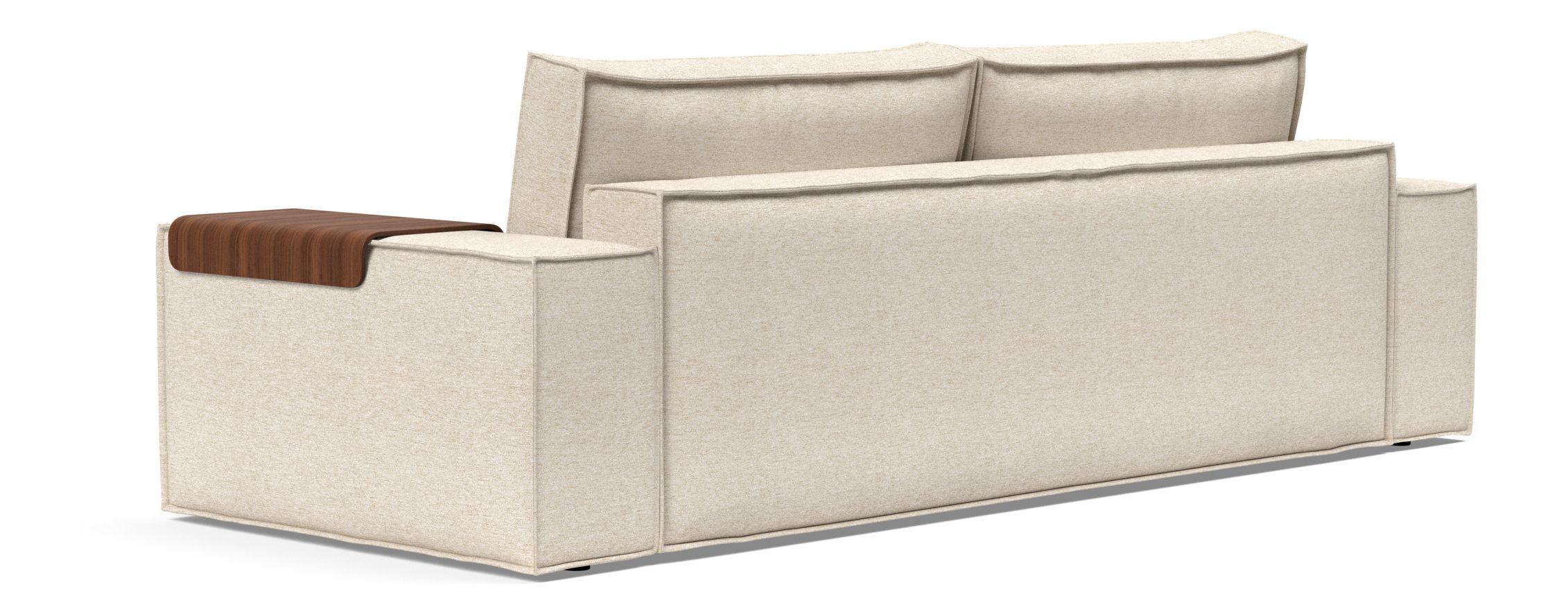 Newilla Storage Sofa Bed w/ Wide Arm Rests