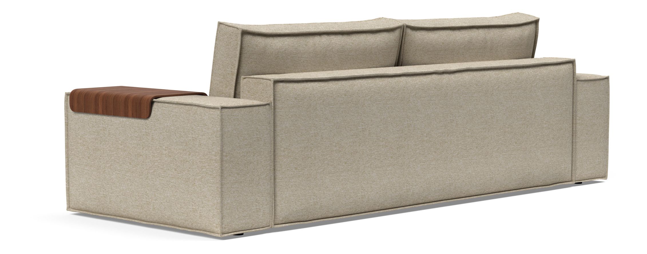 Newilla Storage Sofa Bed w/ Wide Arm Rests